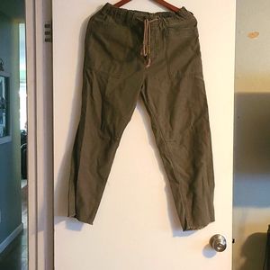 Free people casual comfy ankle pants